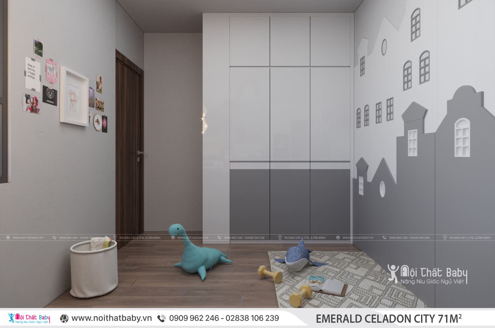 Tổng hợp các mẫu thiết kế nội thất Chung cư Emerald Celadon City